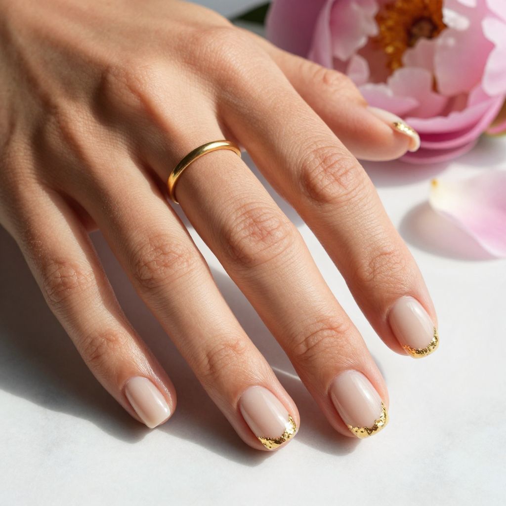 Tiny Gold Foil Accents