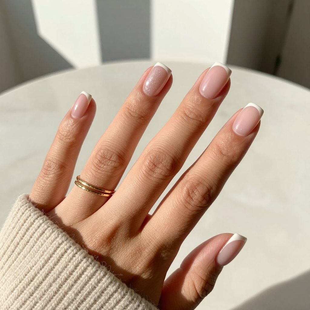Milky Pink Micro French