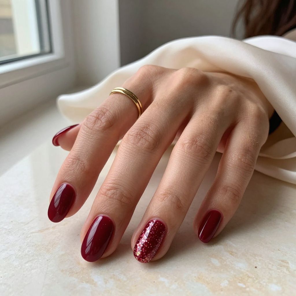 Deep Cherry Red