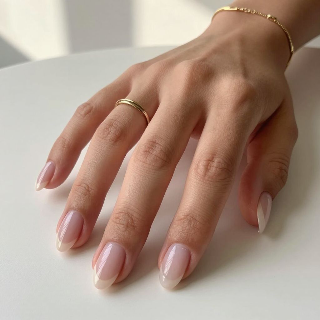 Negative Space French Tips