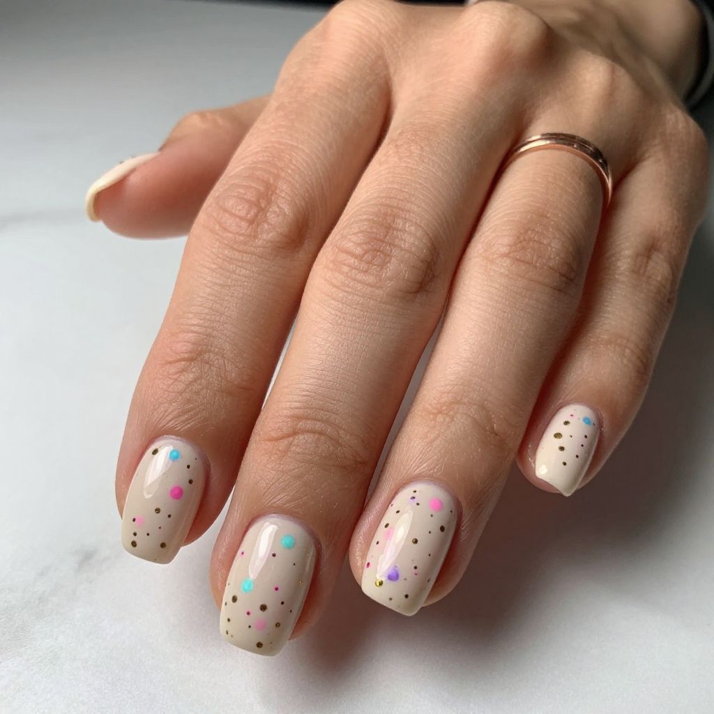 Speckled Confetti Pattern