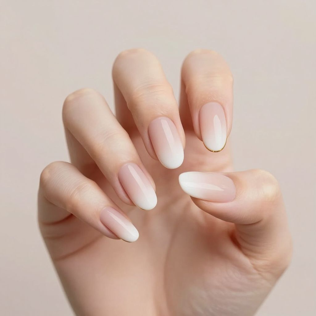 Almond nail idea 1