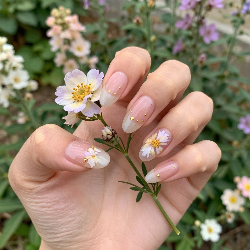 Almond nail idea 4
