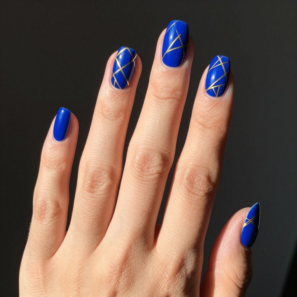Almond nail idea 8