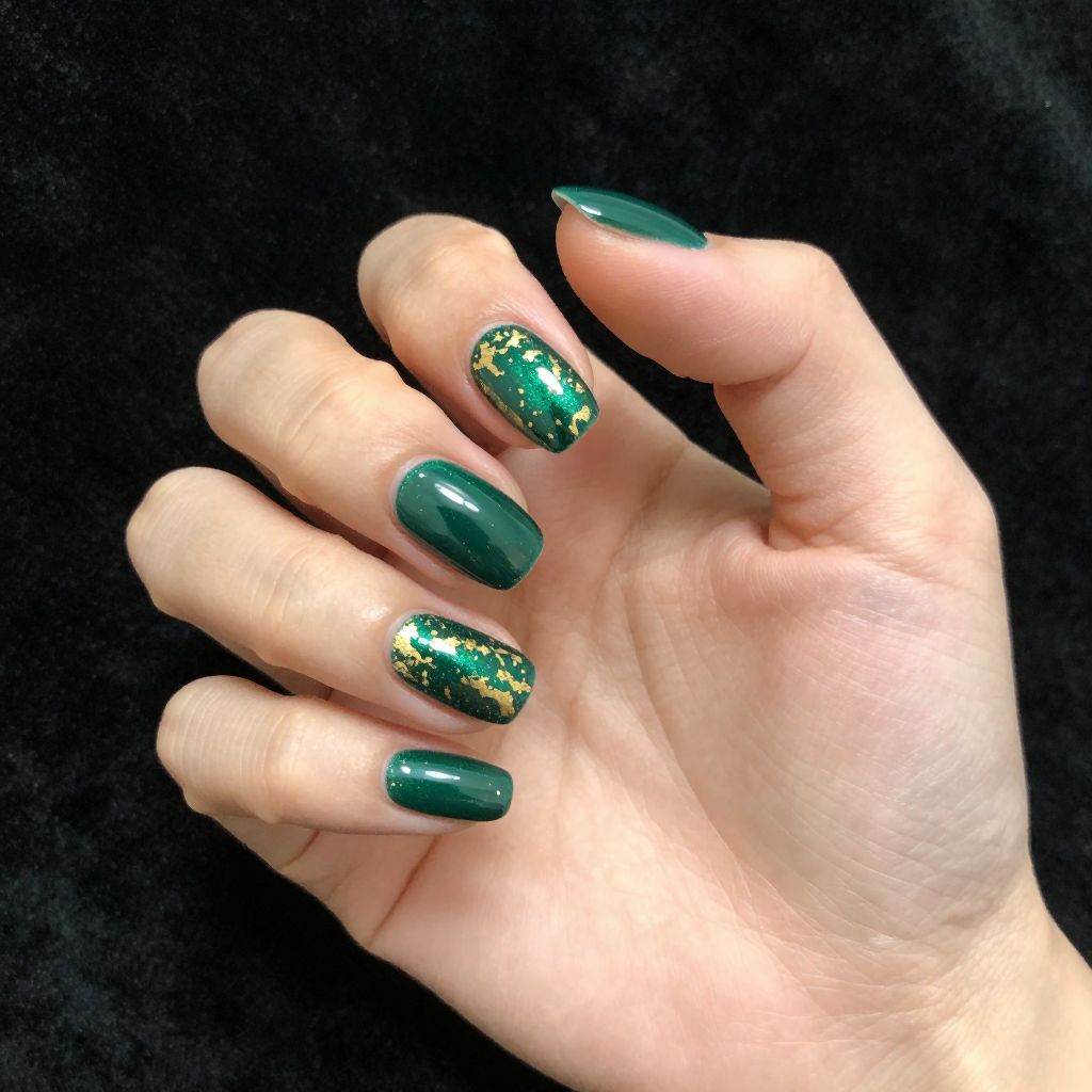 Christmas nail idea 1