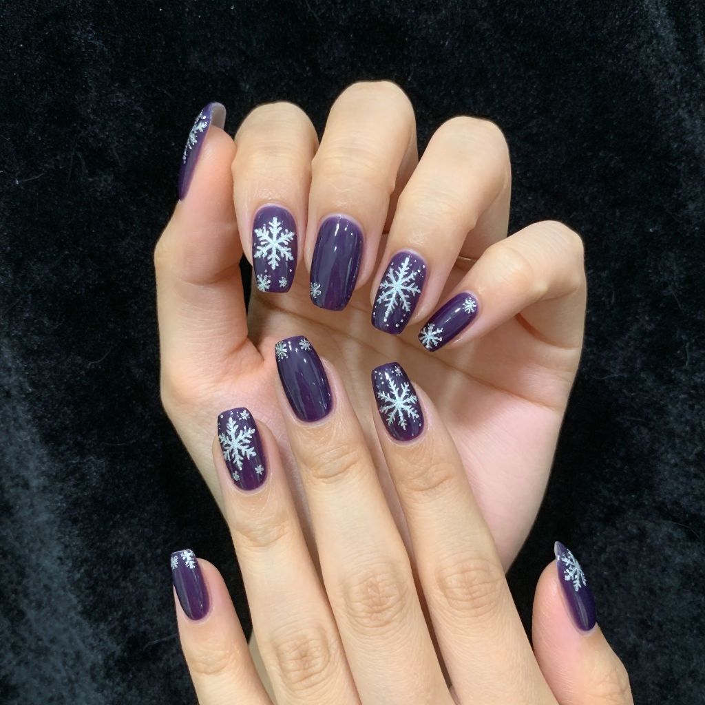 Christmas nail idea 12