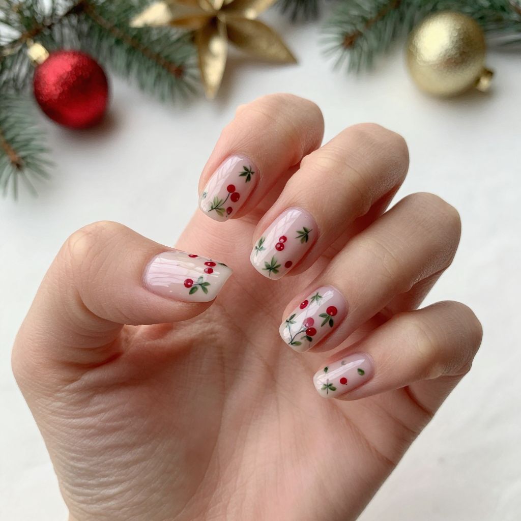 Christmas nail idea 13