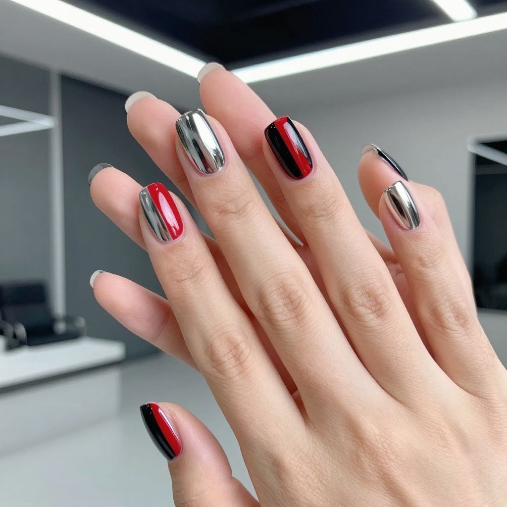 Christmas nail idea 14
