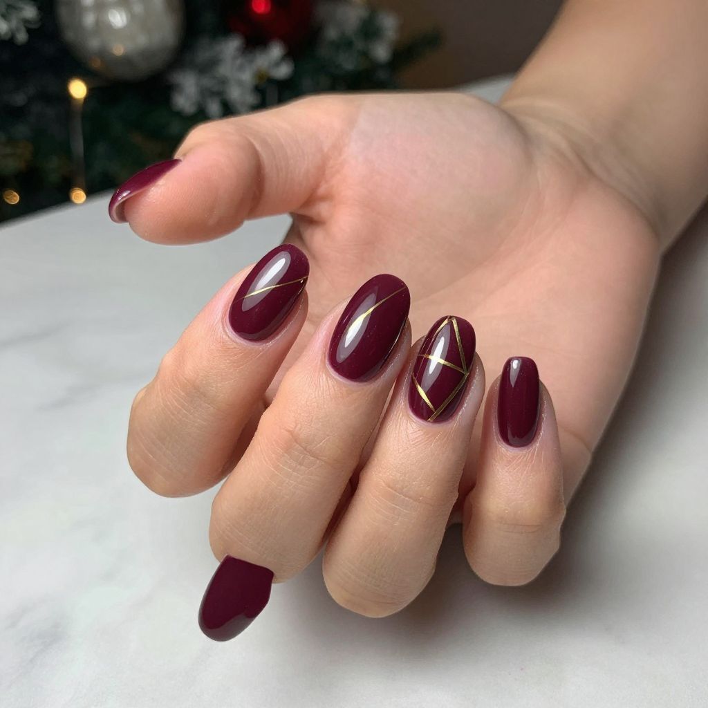 Christmas nail idea 8