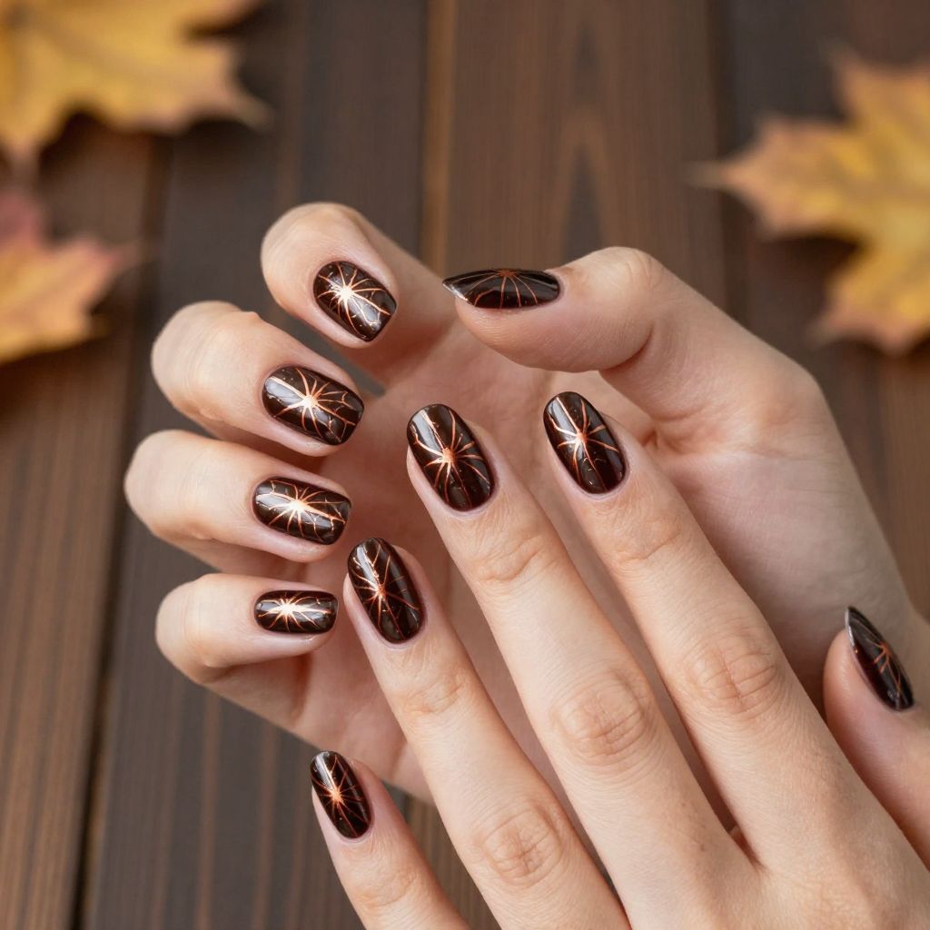 Fall nail idea 9