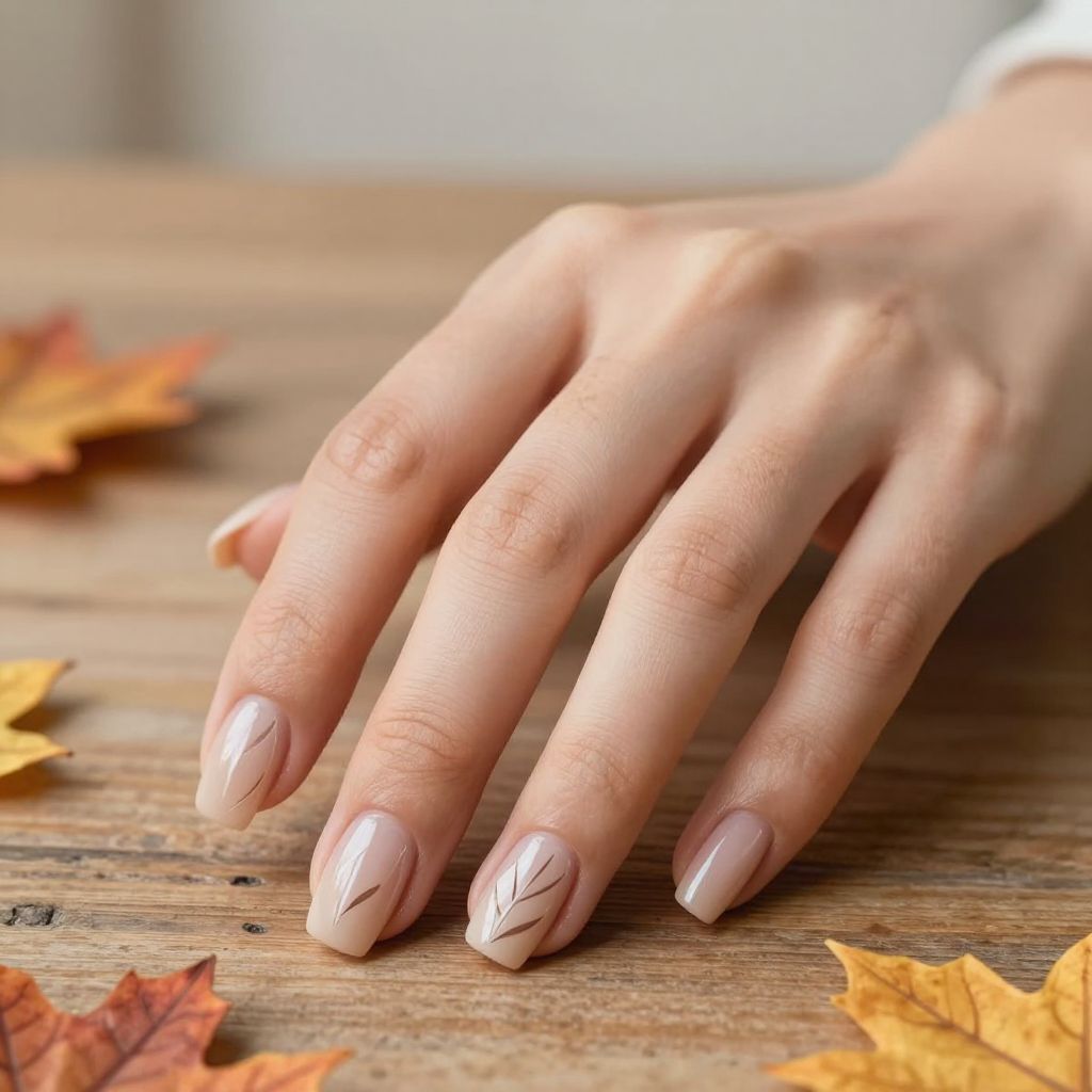 Fall nail idea 8