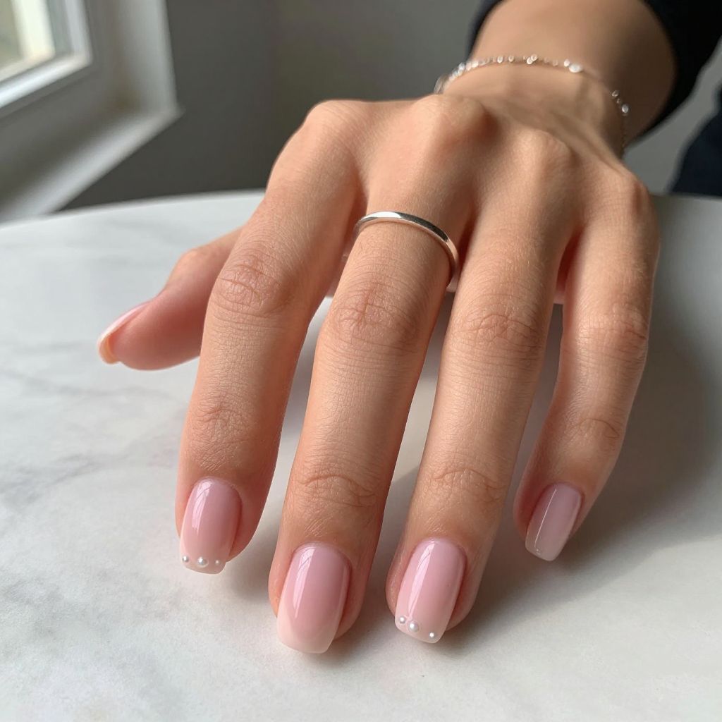Blush Pink with Subtle Ombre