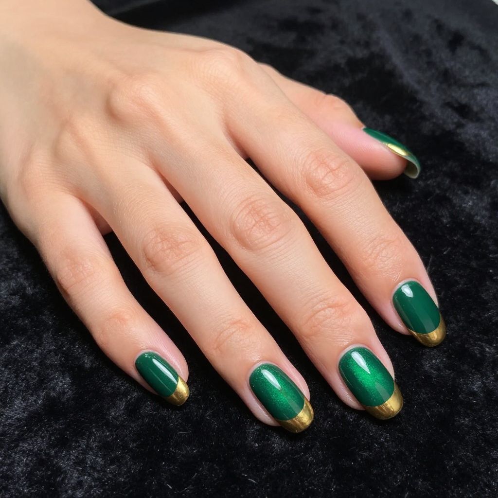 French manicure nail idea 10