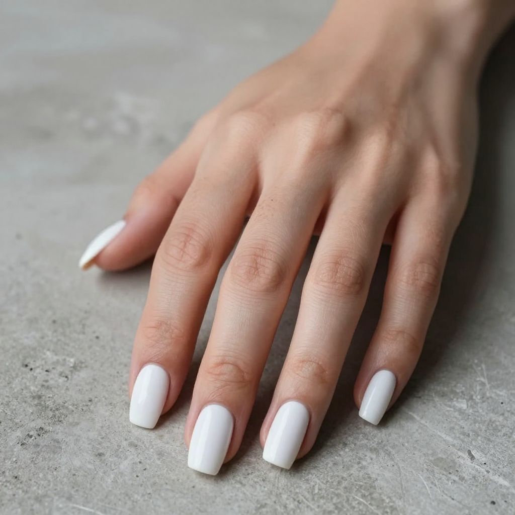 French manicure nail idea 12