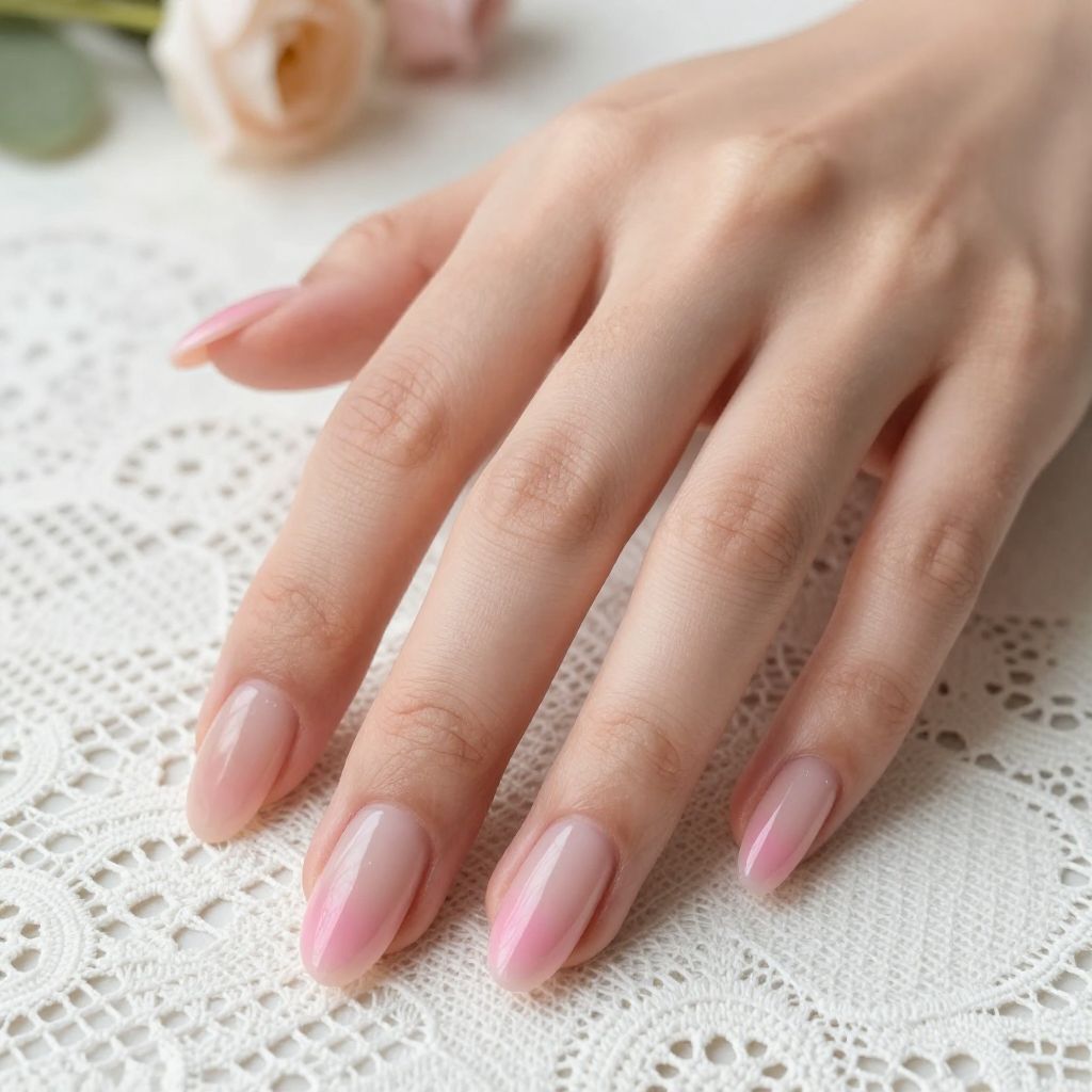French manicure nail idea 13