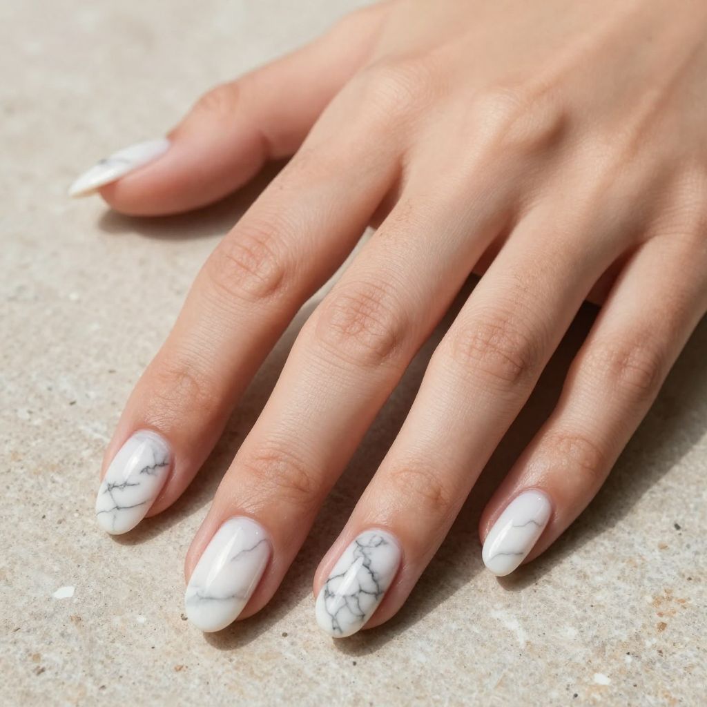French tip nail idea 7
