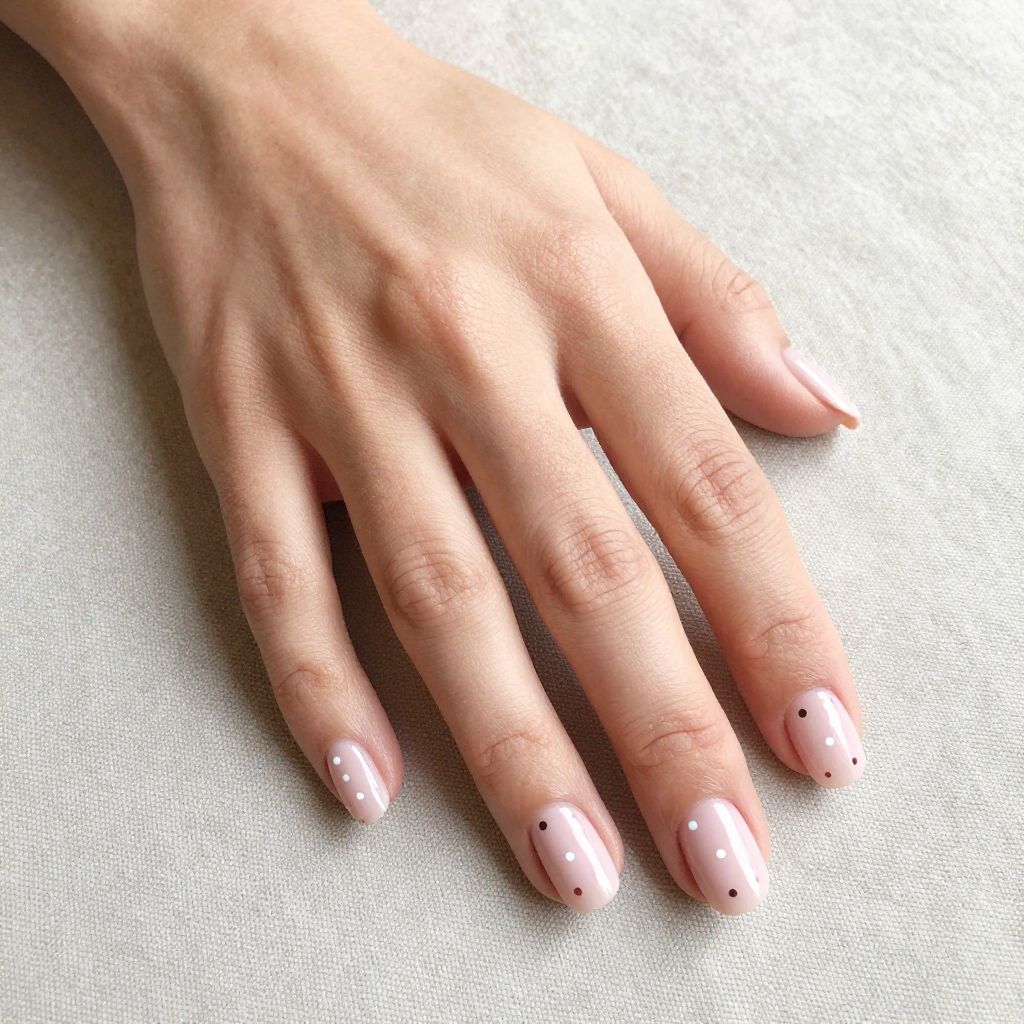 Pink nails idea 11