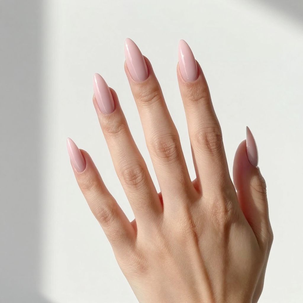 Pink nails idea 4