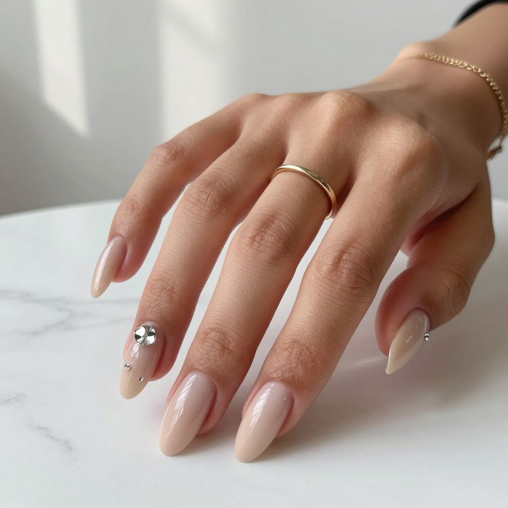 Soft Nude Statement Stones