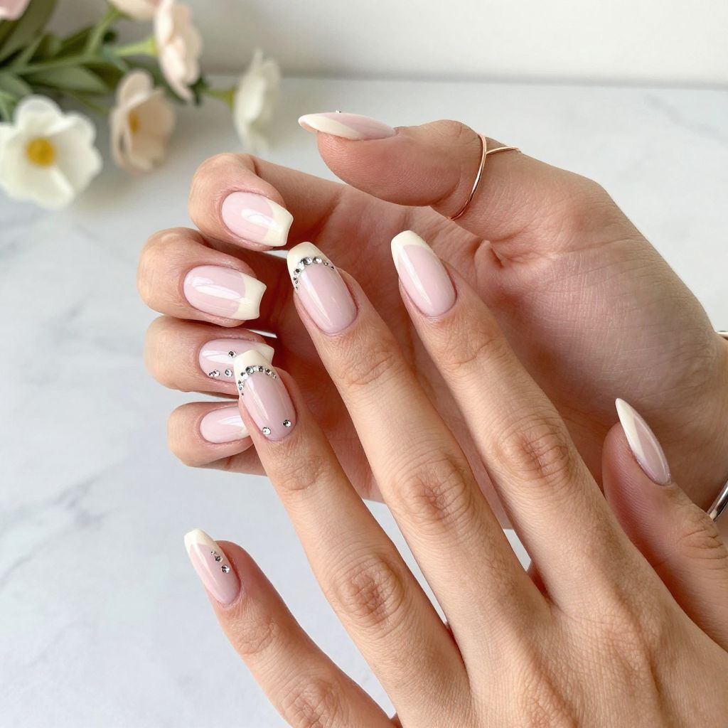 Soft Pink Cluster Accent