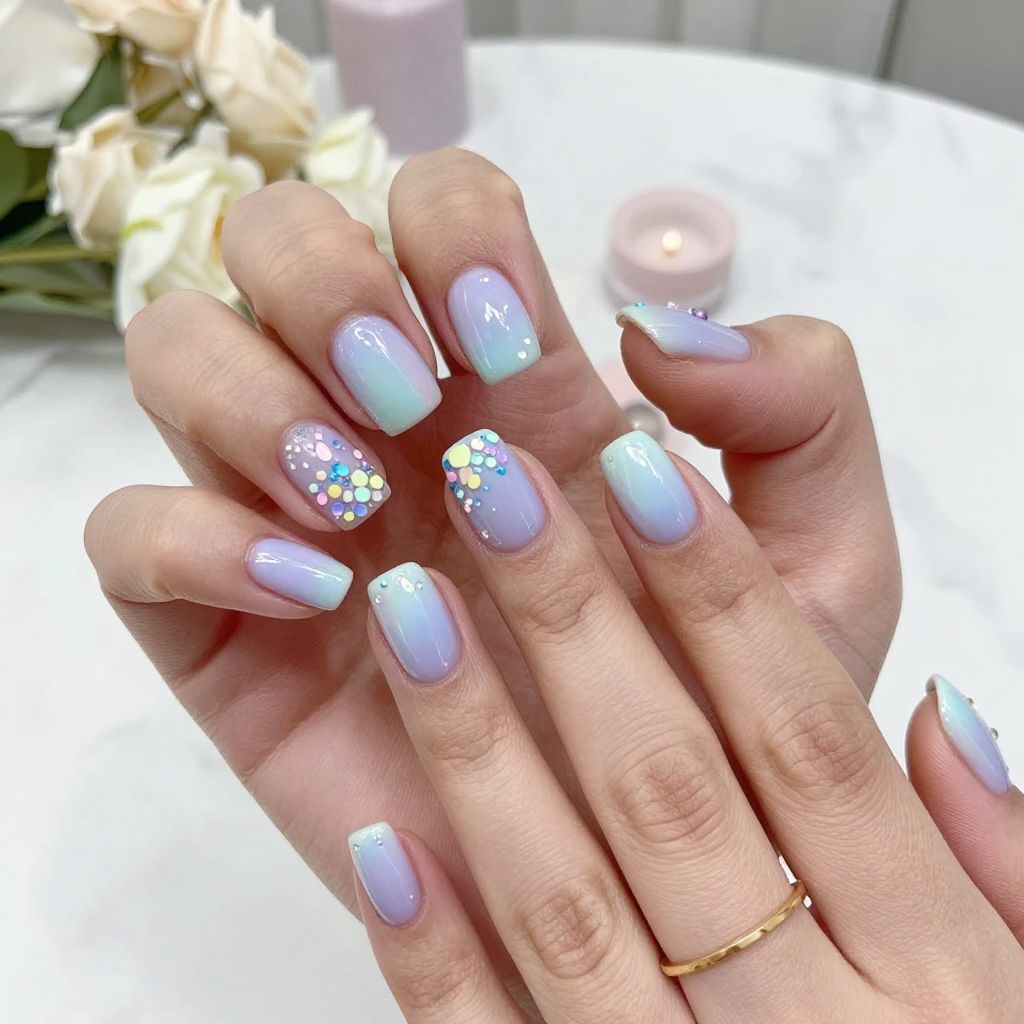 Pastel Confetti Gems