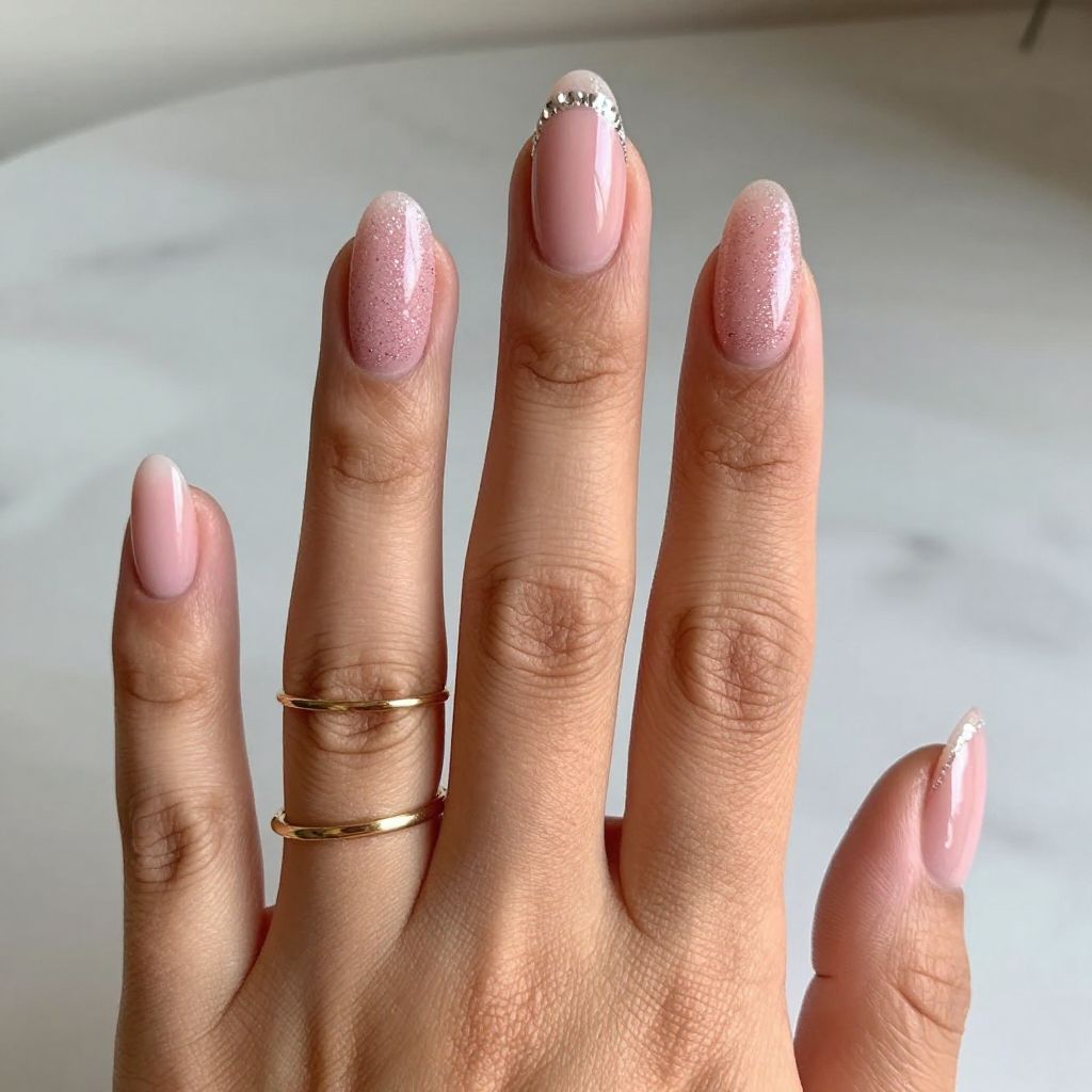 Pink Glitter Fade