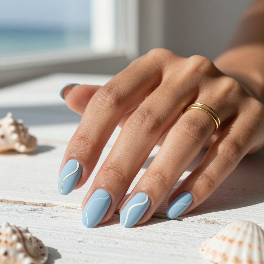Minimalist Wave Lines