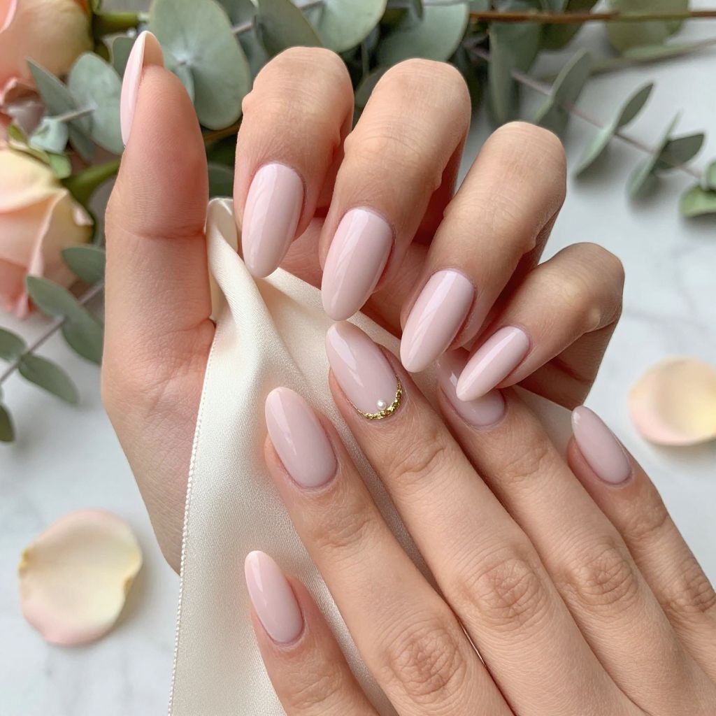 Blush Ballet Nails