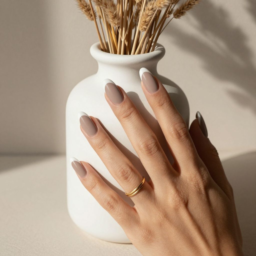 Matte French Tips