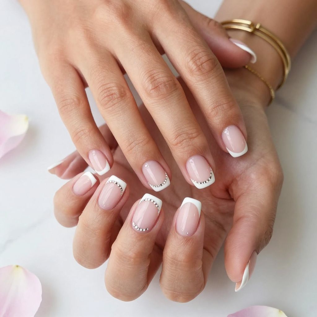 Nail Ideas With Rhinestones 6