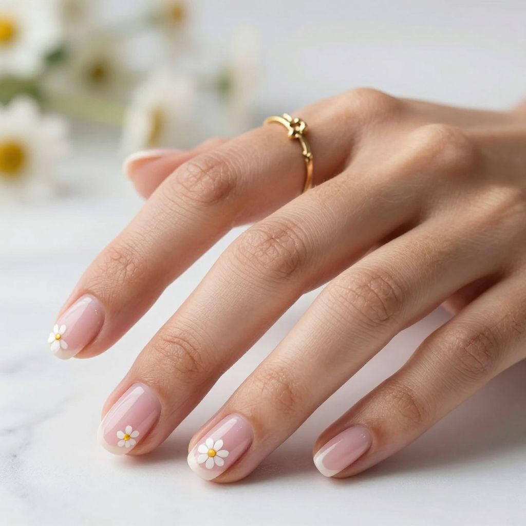 Soft White Daisy Tips