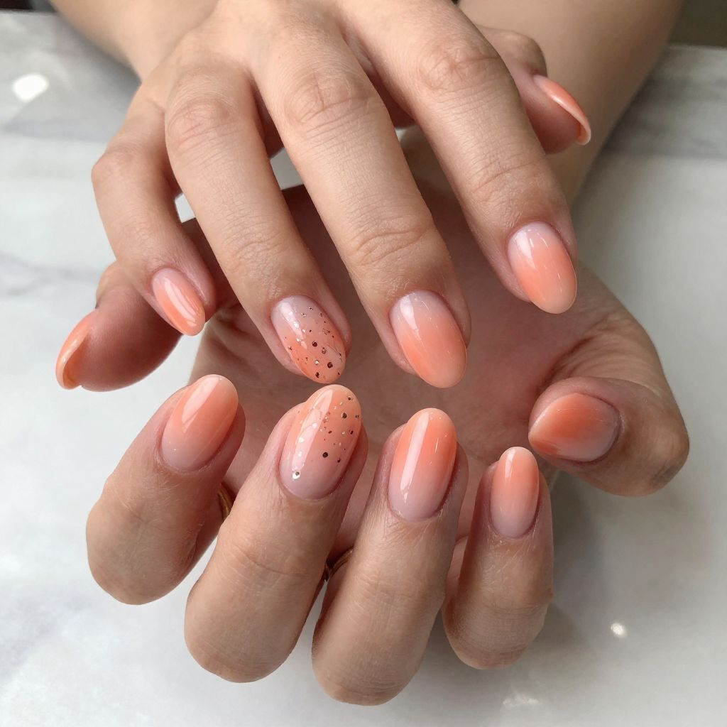 Coral Petal Ombre
