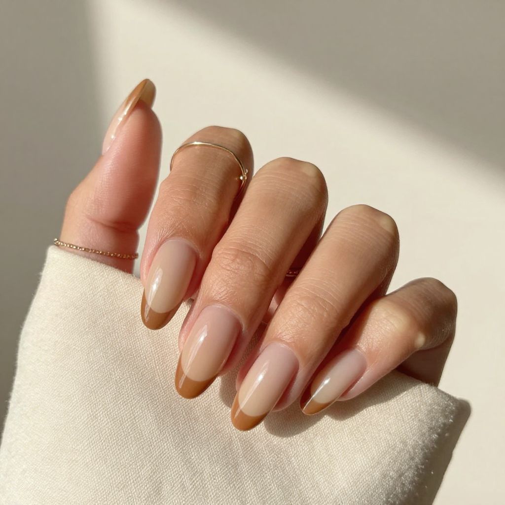 Warm Nude Velvet Ombré