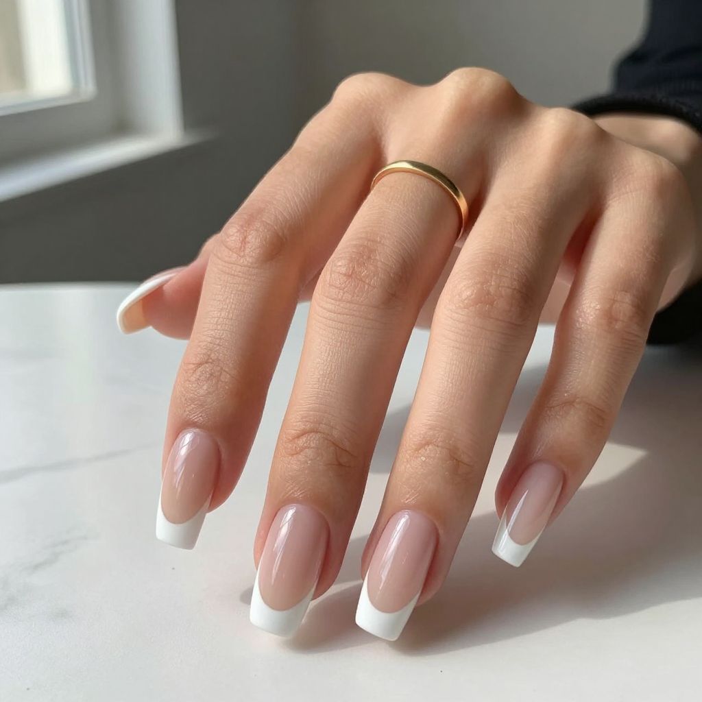 Classic White French With Extra Length