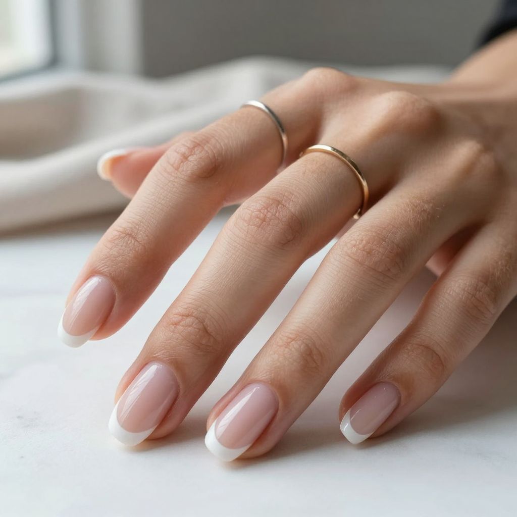 Clean girl micro French