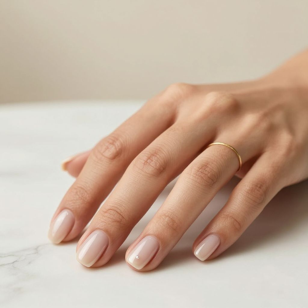 Soft Milky Nude With Gloss