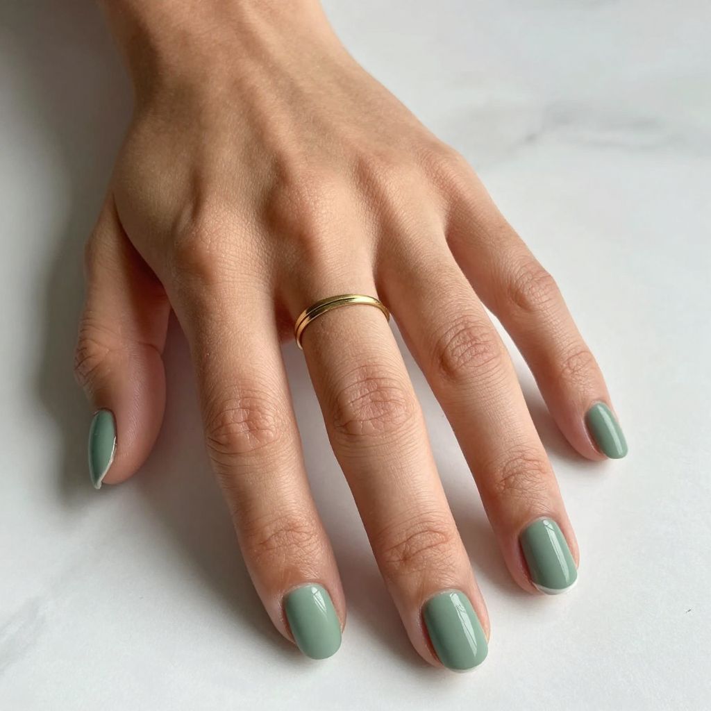 Sage Green With Matte Finish