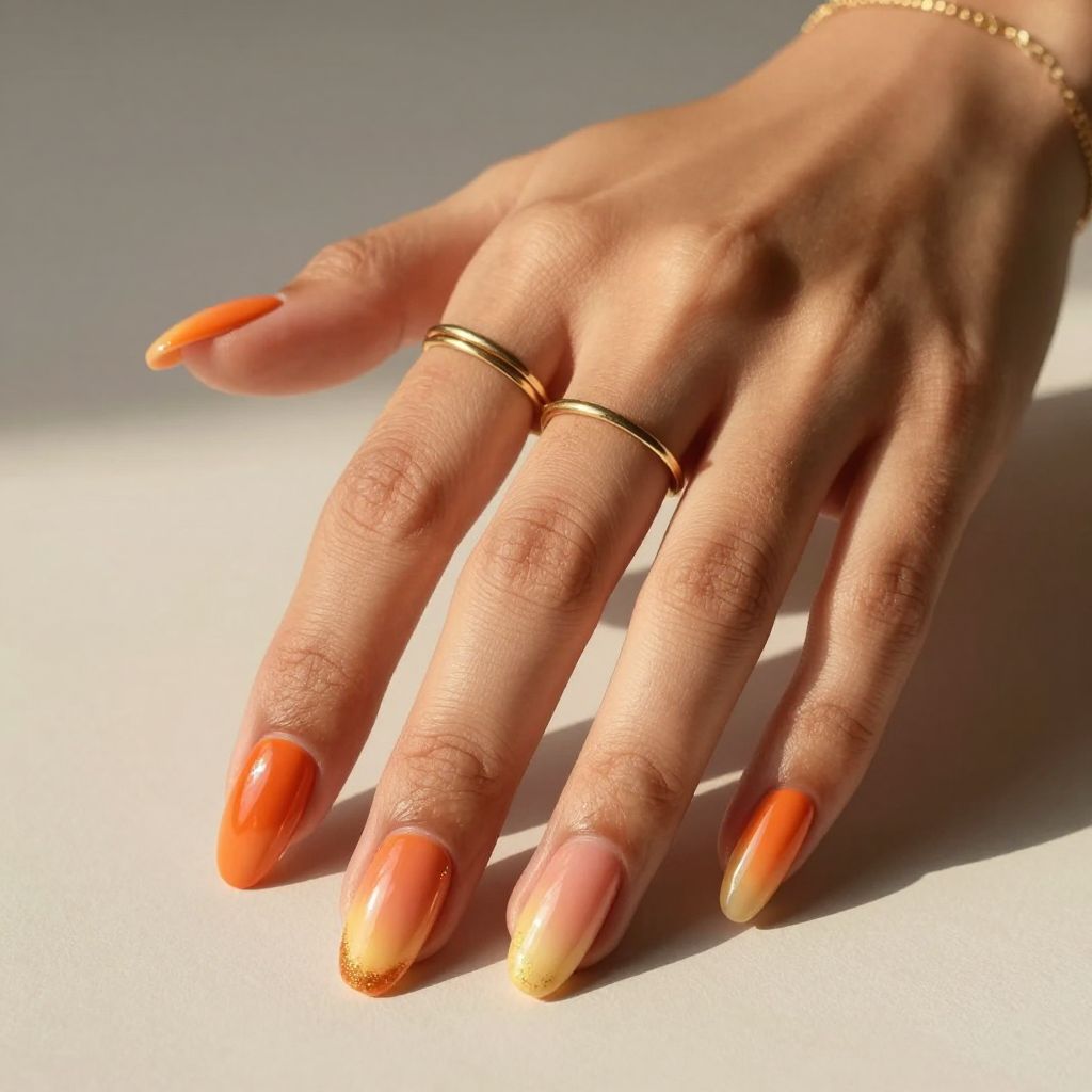 Sunset Ombre Warm Tone Overlays