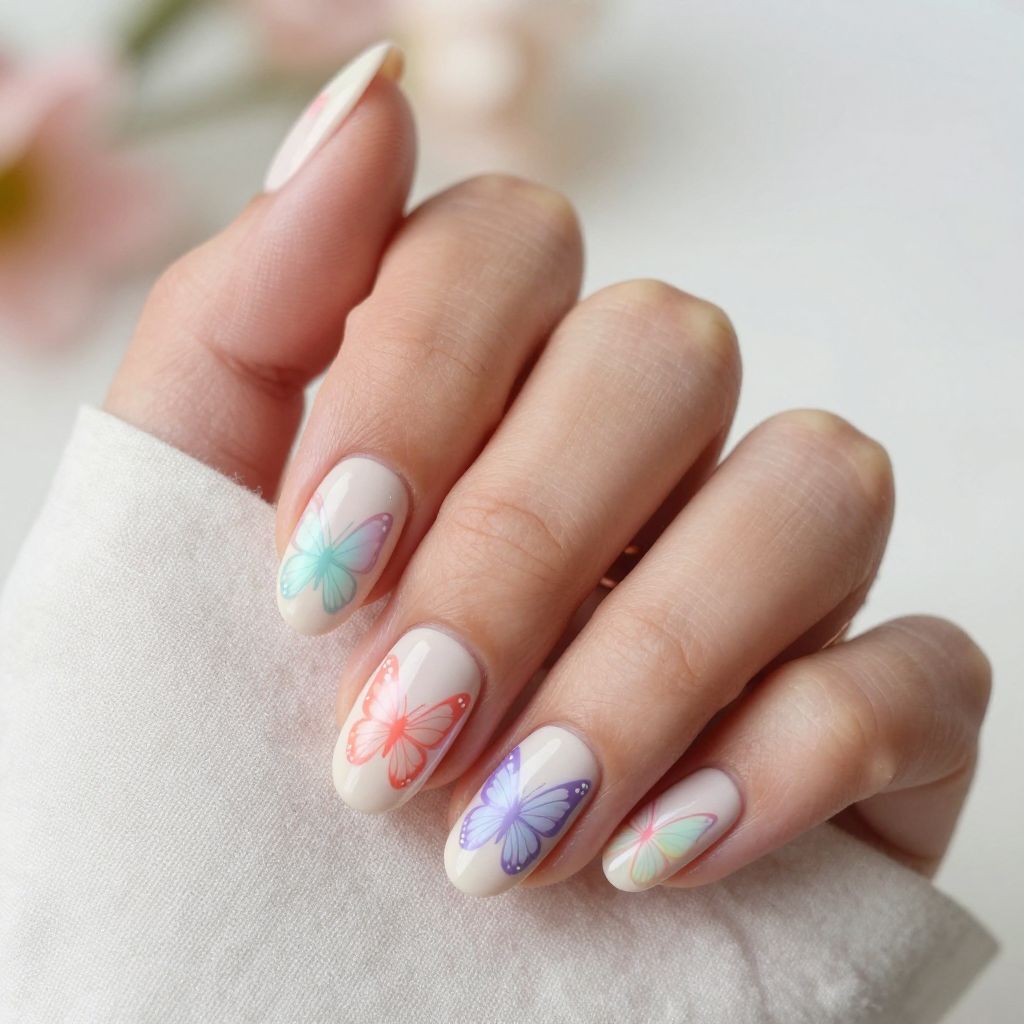 Butterfly Wing Pastel Overlays