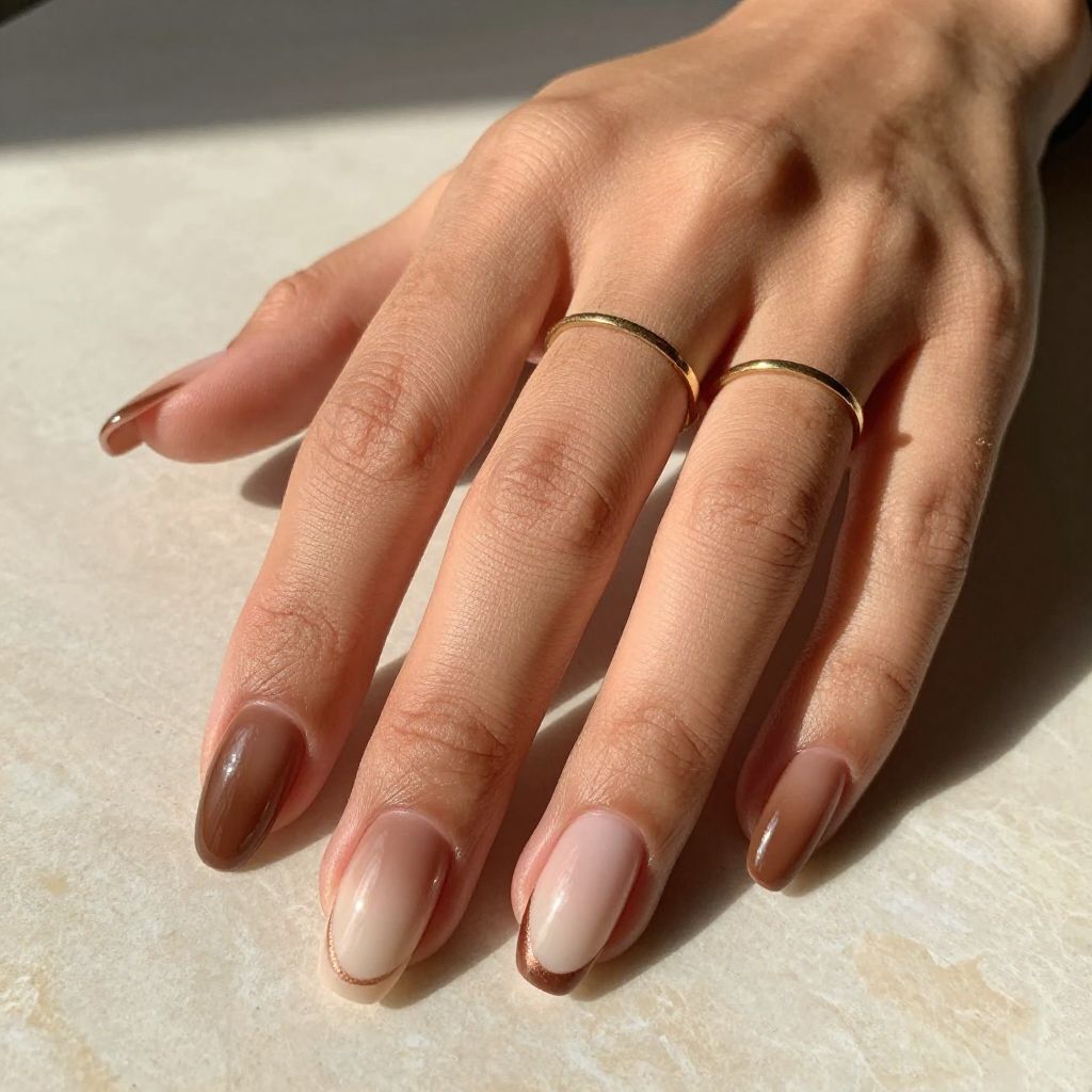 Nude Ombré Gradient Overlays