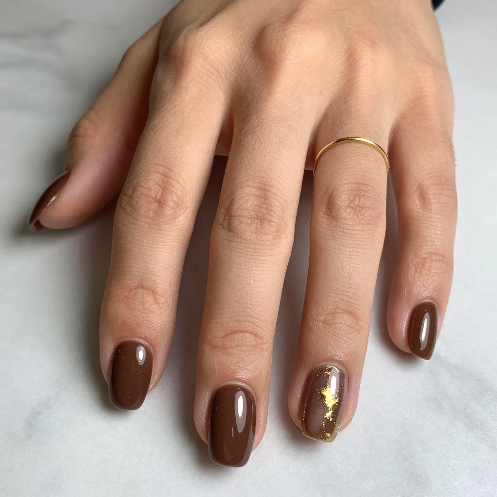 Chocolate Glazed Nails