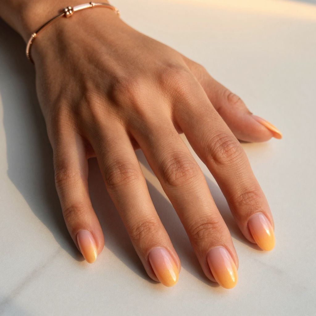 Golden Hour Sunset Ombre
