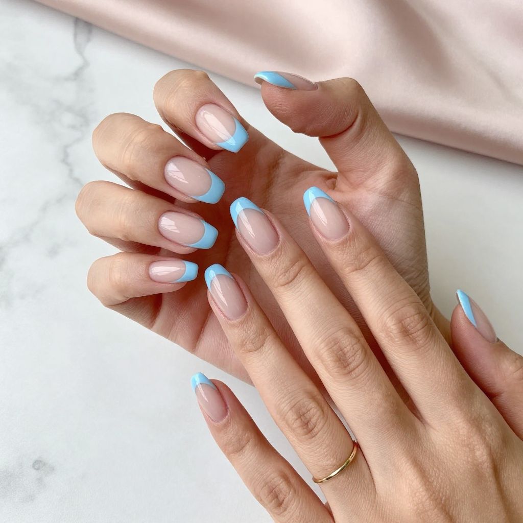 French Tips With a Twist