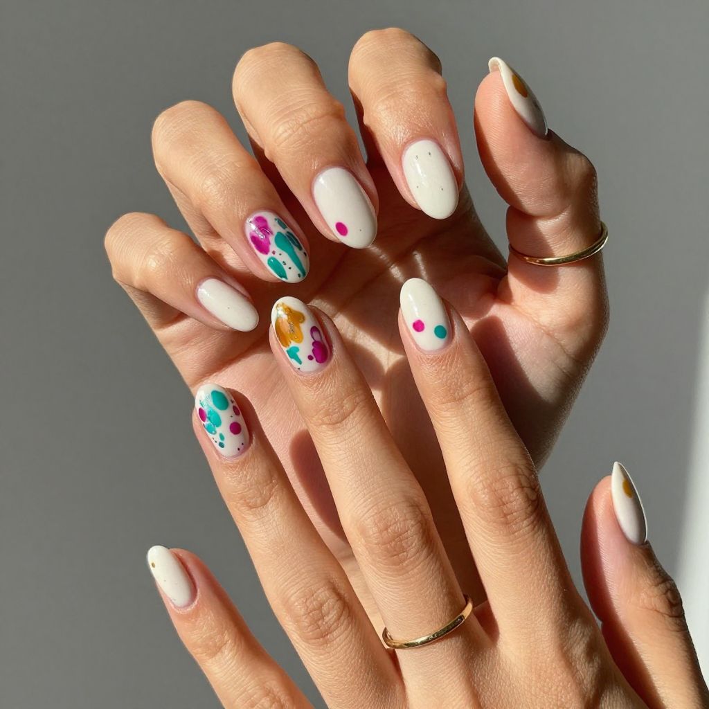 Splatter and Abstract Stamping