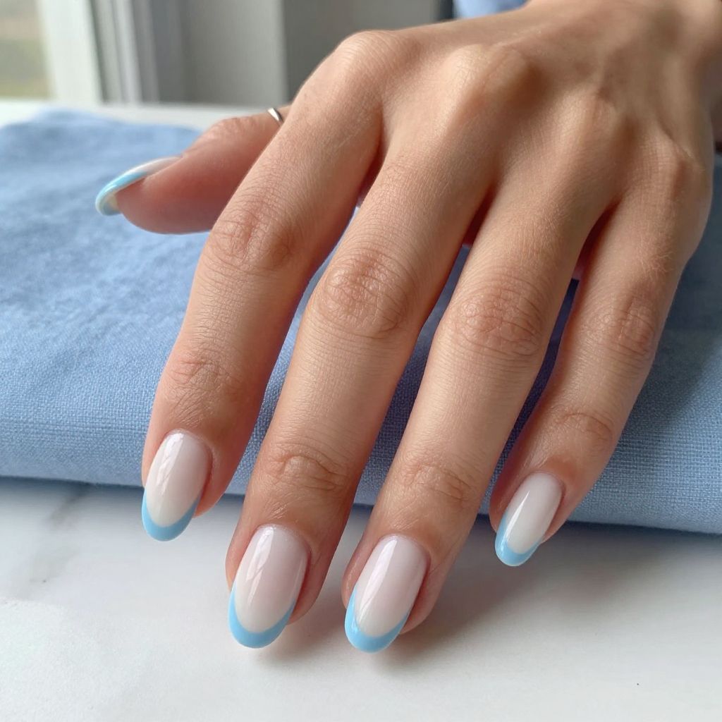 Soft Blue Tips