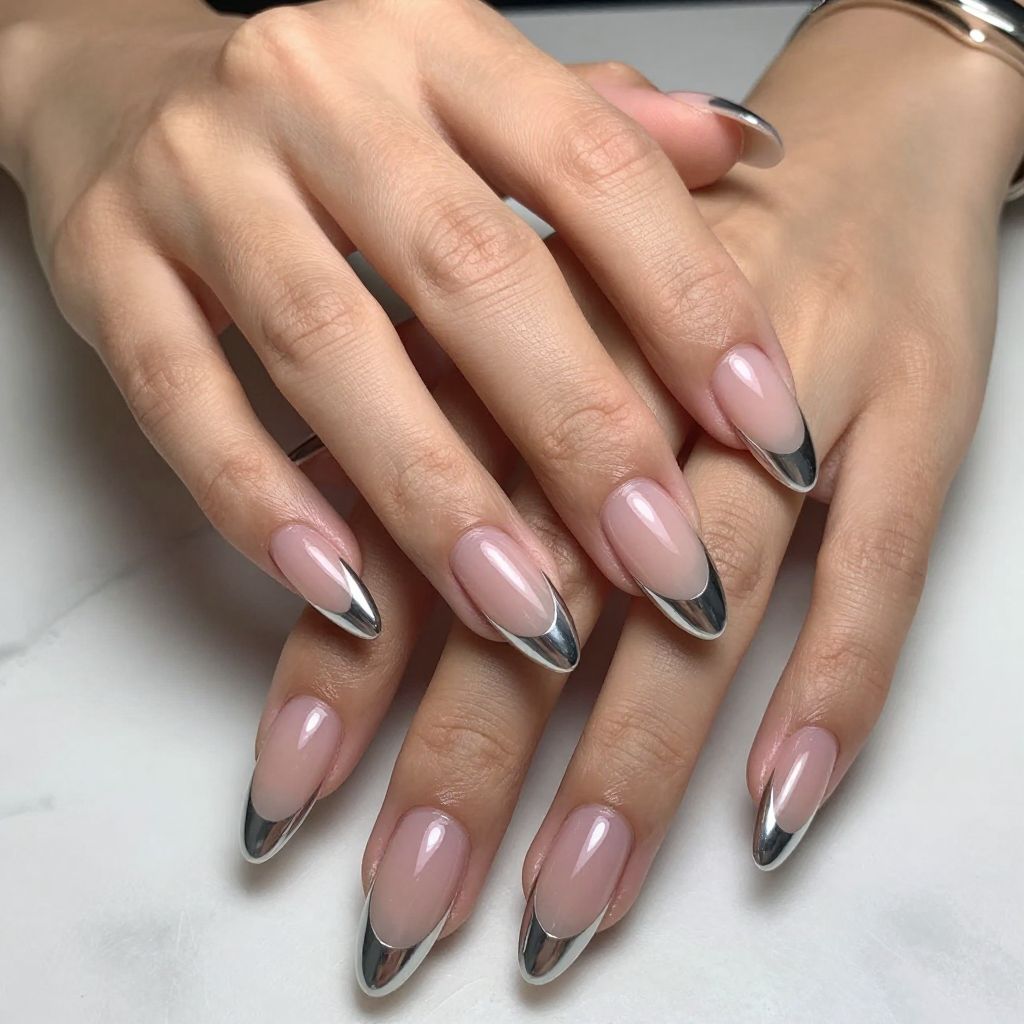 Chrome Silver Tips