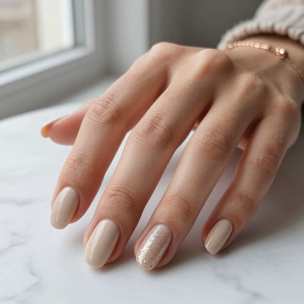 Natural Gel Nail Ideas image 2