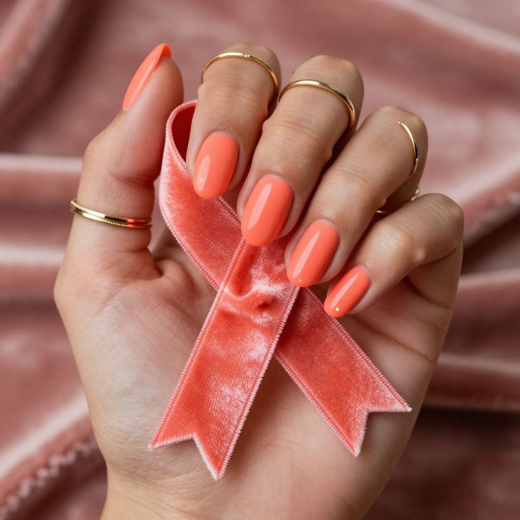 Neon Matte Velvet nails