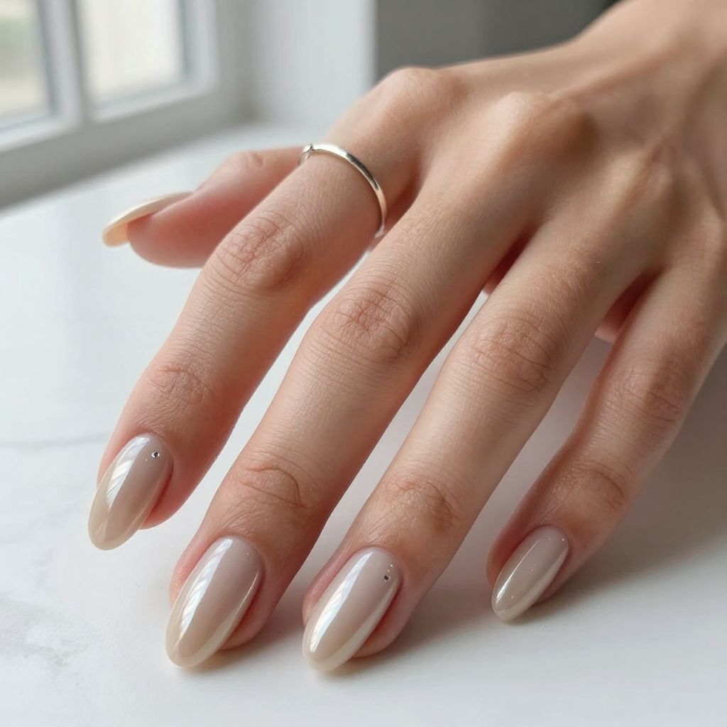 Champagne Chrome Almonds