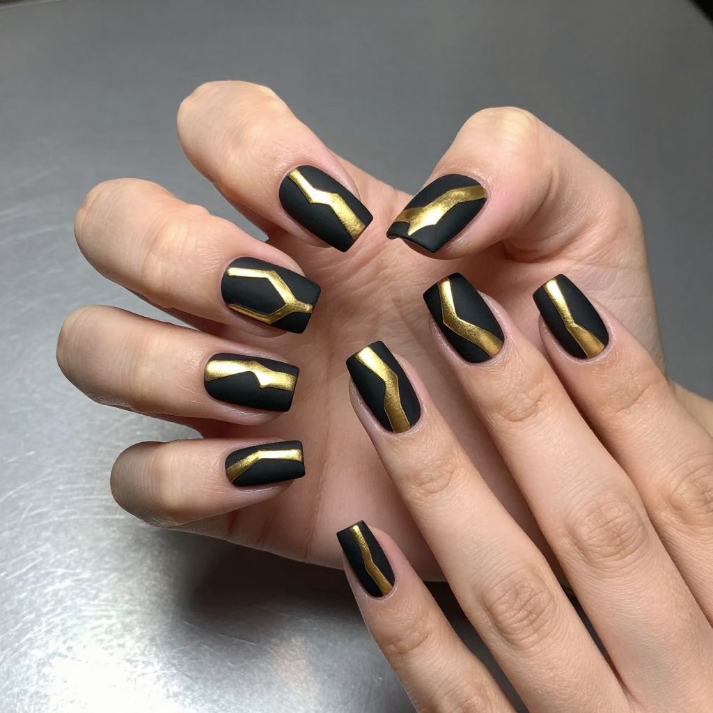 New Years nail idea 11
